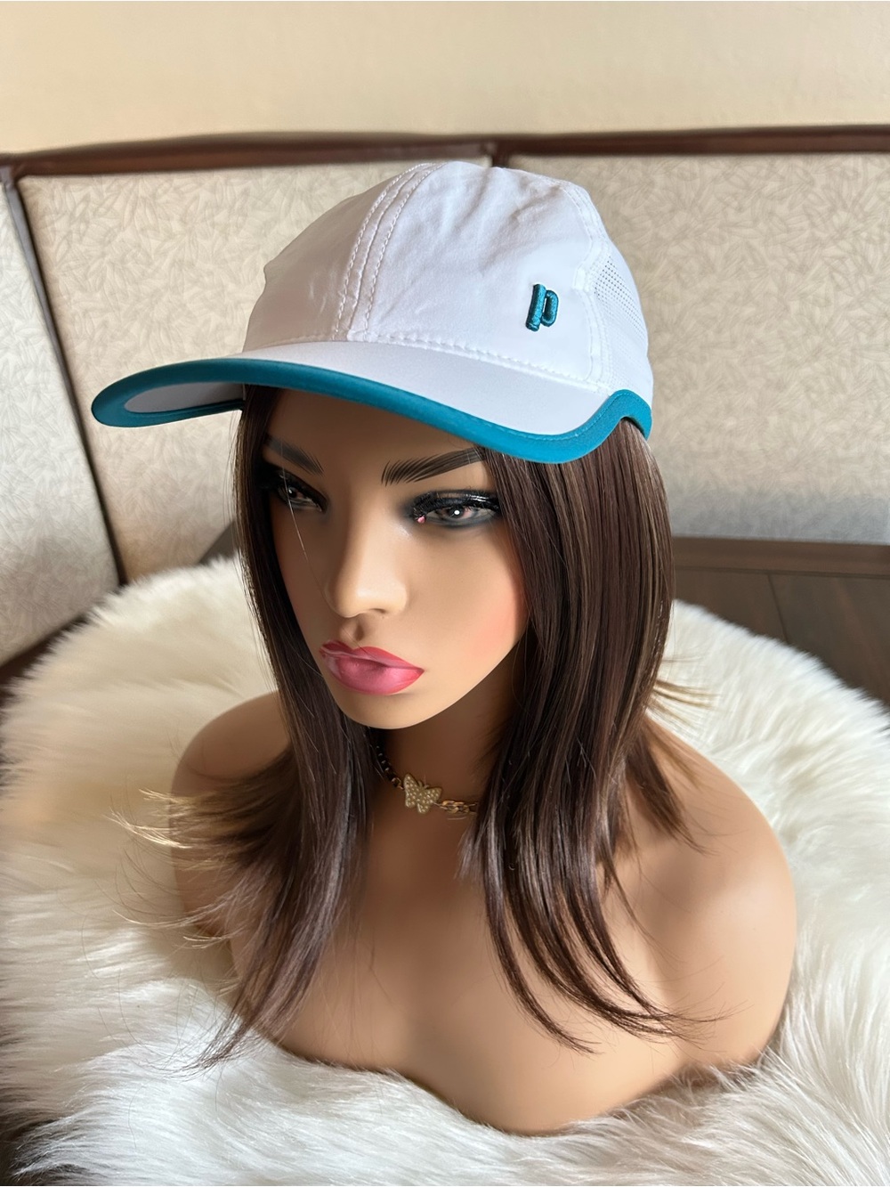 Prince Women Perforated Tennis Hat adjustable for for fit